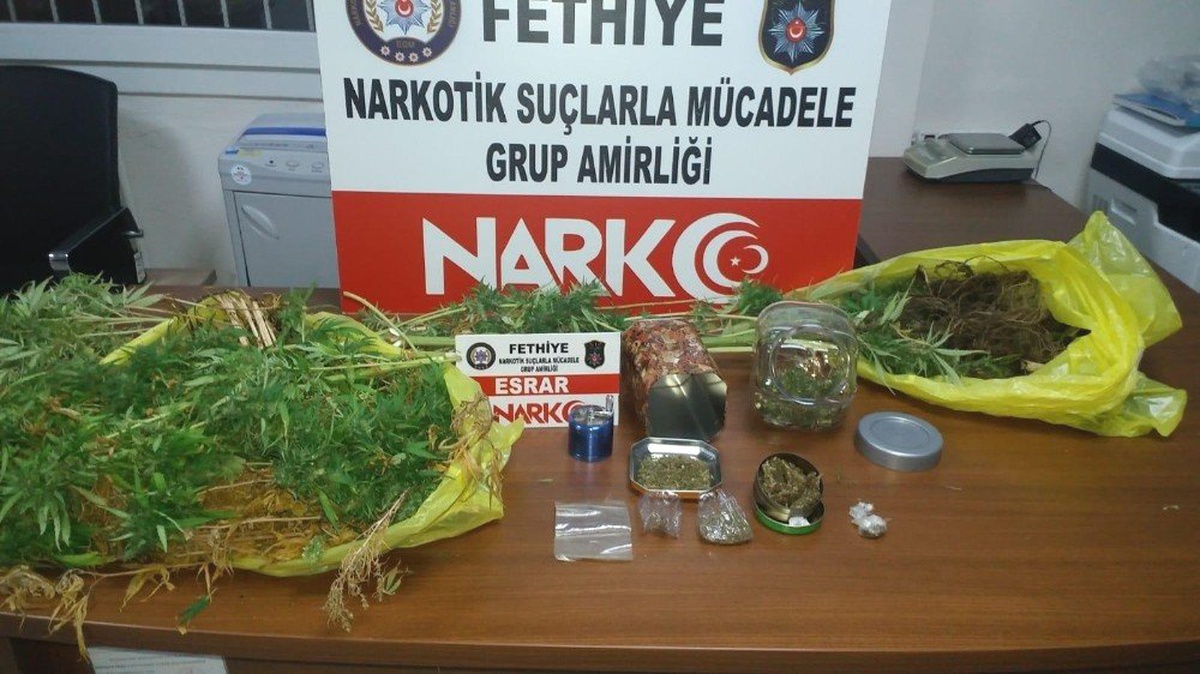 Fethiye\'de uyuşturucu operasyonu; 1 kişi tutuklandı