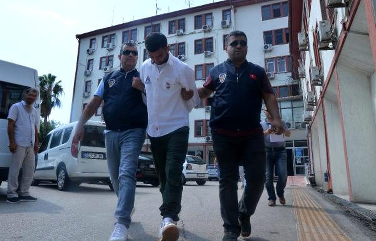 Güvenlik kamerasının görüntülediği yankesici tutuklandı