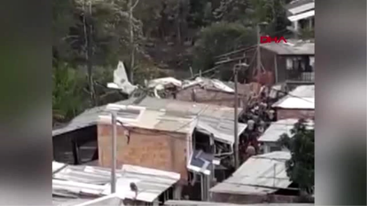 Kolombiya\'da uçak düştü 7 ölü, 3 yaralı