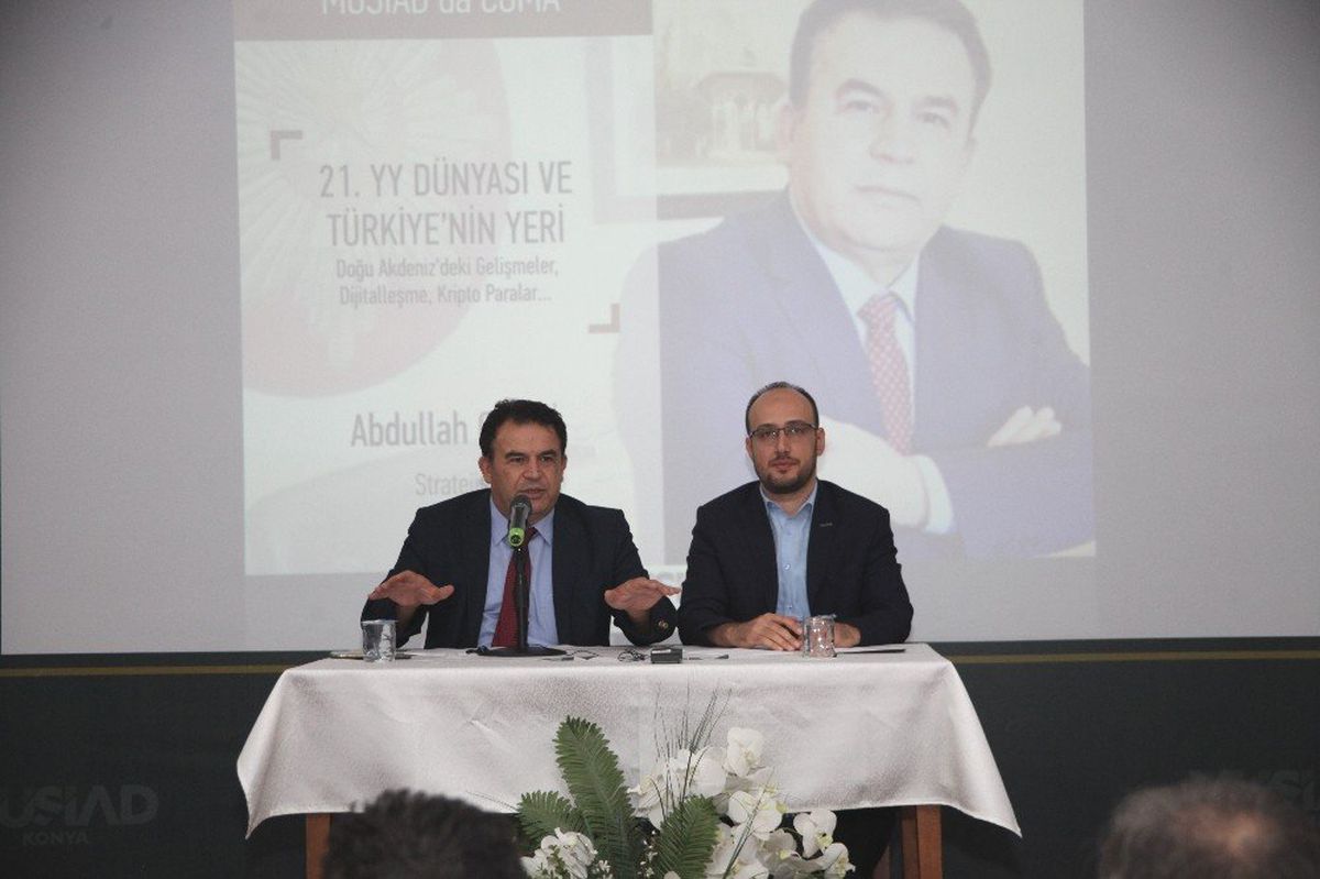 Konya MÜSİAD\'ın konuğu, Stratejist Abdullah Çiftçi