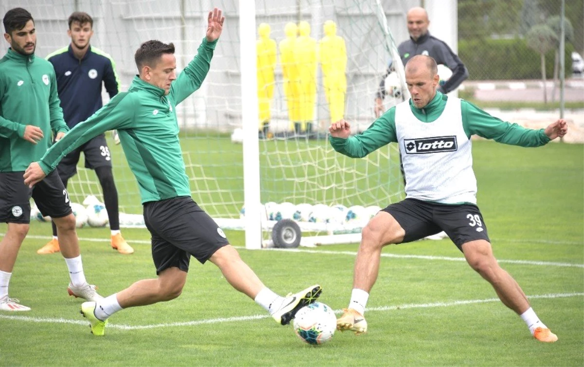 Konyaspor, Göztepe maçı hazırlıklarına başladı