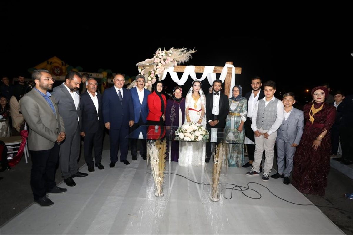 Nikah şekeri yerine fidan dağıttılar