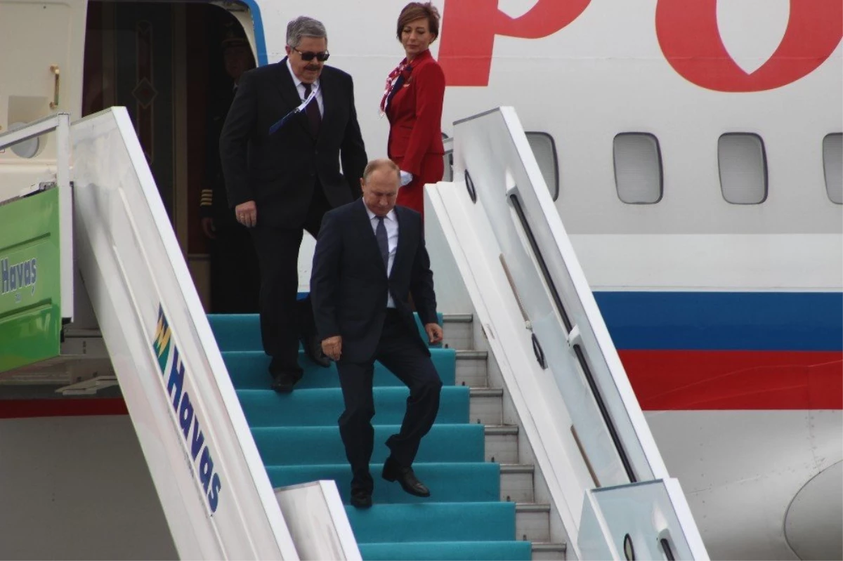 Rusya Devlet Başkanı Putin, Üçlü Zirve için Ankara\'ya geldi