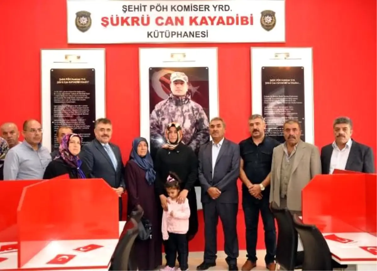 Şehit özel harekat polisinin adı, kütüphanede yaşayacak