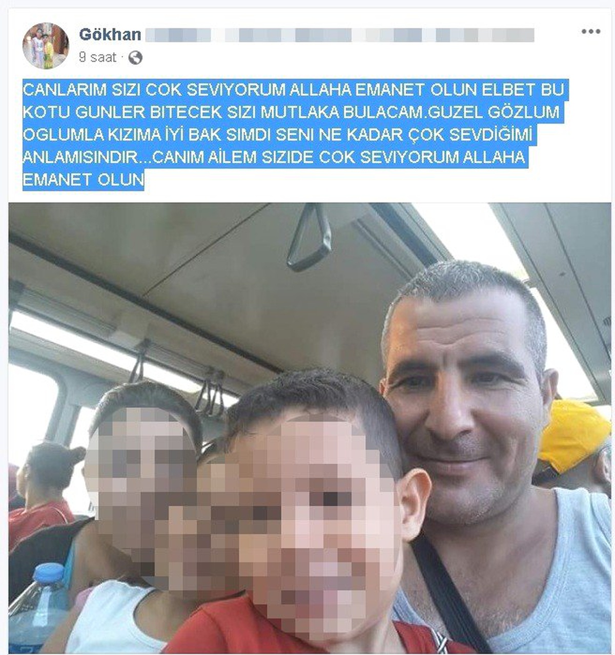 Sosyal medyadan ailesine mesaj yollayan firari cinayet zanlısı jandarmaya teslim oldu
