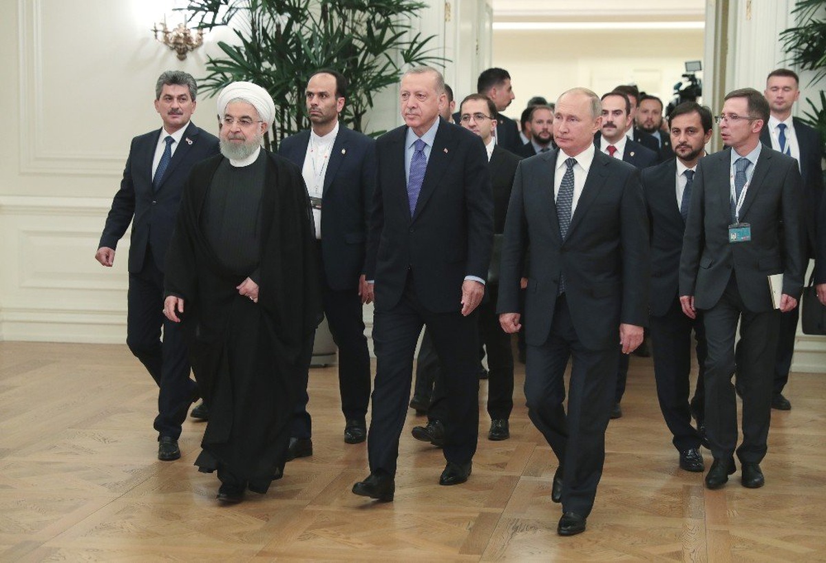 Türkiye-Rusya-İran Üçlü Liderler Zirvesi (2)