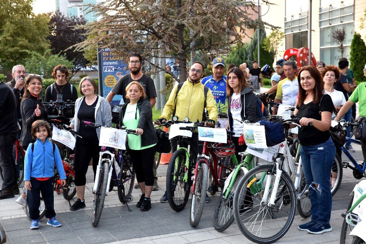 Avrupa Hareketlilik Haftası\'nda pedal çevirdiler