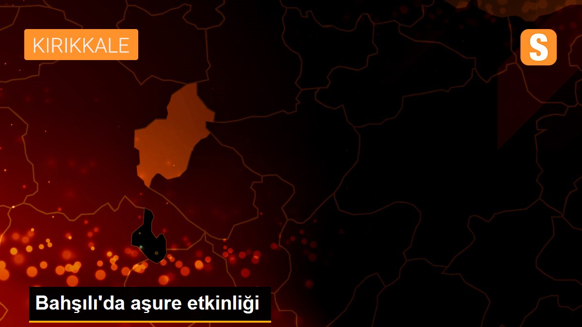 Bahşılı\'da aşure etkinliği