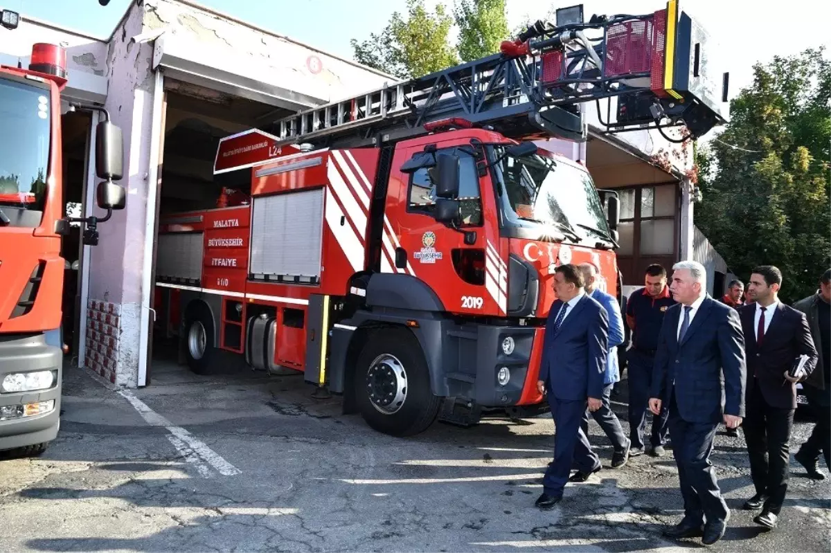 Başkan Gürkan, İtfaiye personelleri ile bir araya geldi