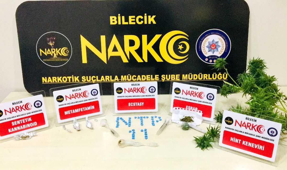 Bilecik\'te uyuşturucu operasyonu