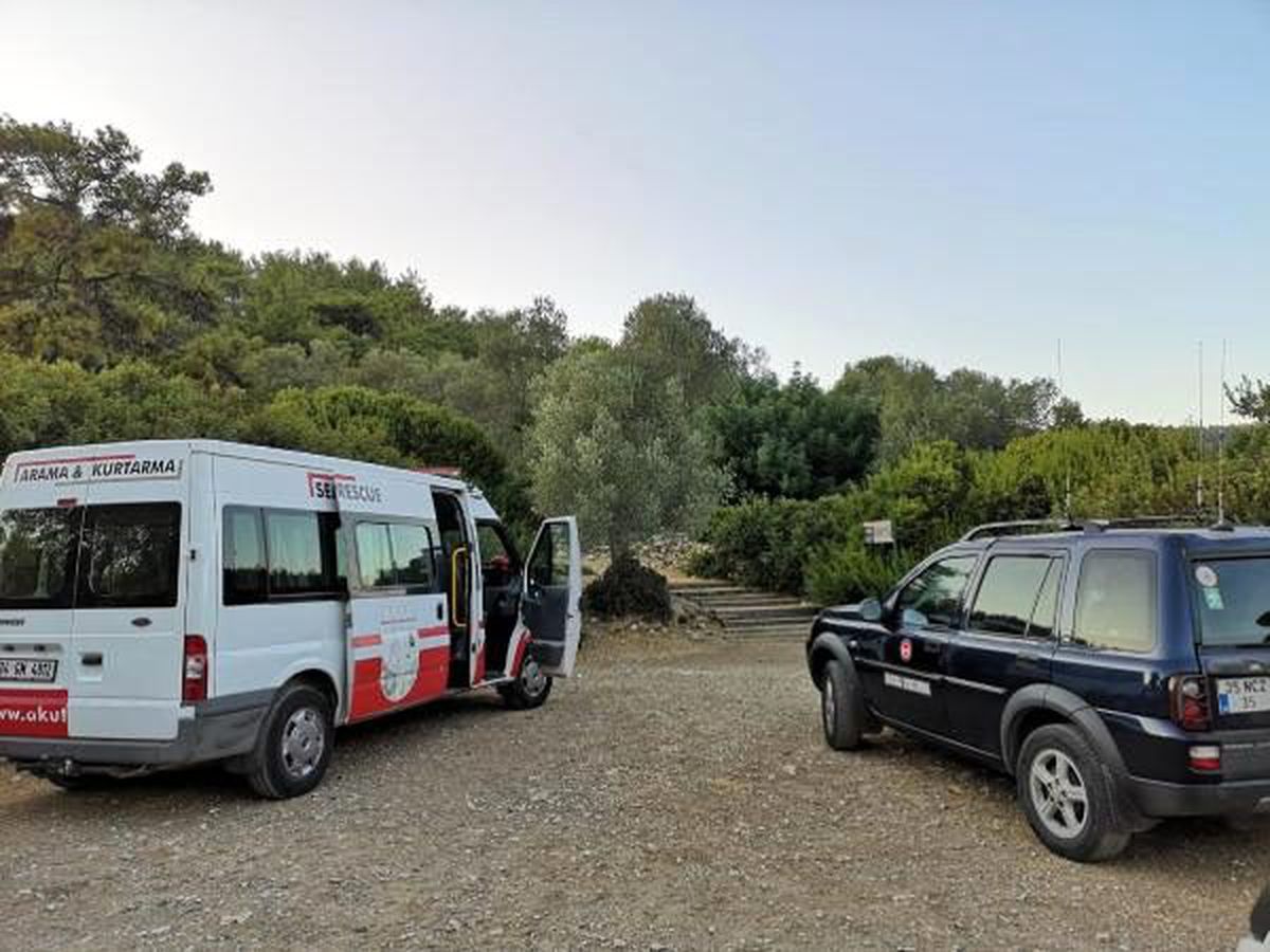 Bodrum\'da, ormanda kaybolan ingiliz turist için ekipler çalışma başlattı
