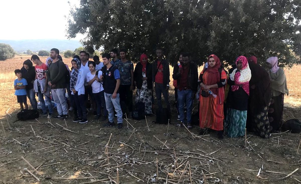 Çanakkale\'de 32 mülteci yakalandı