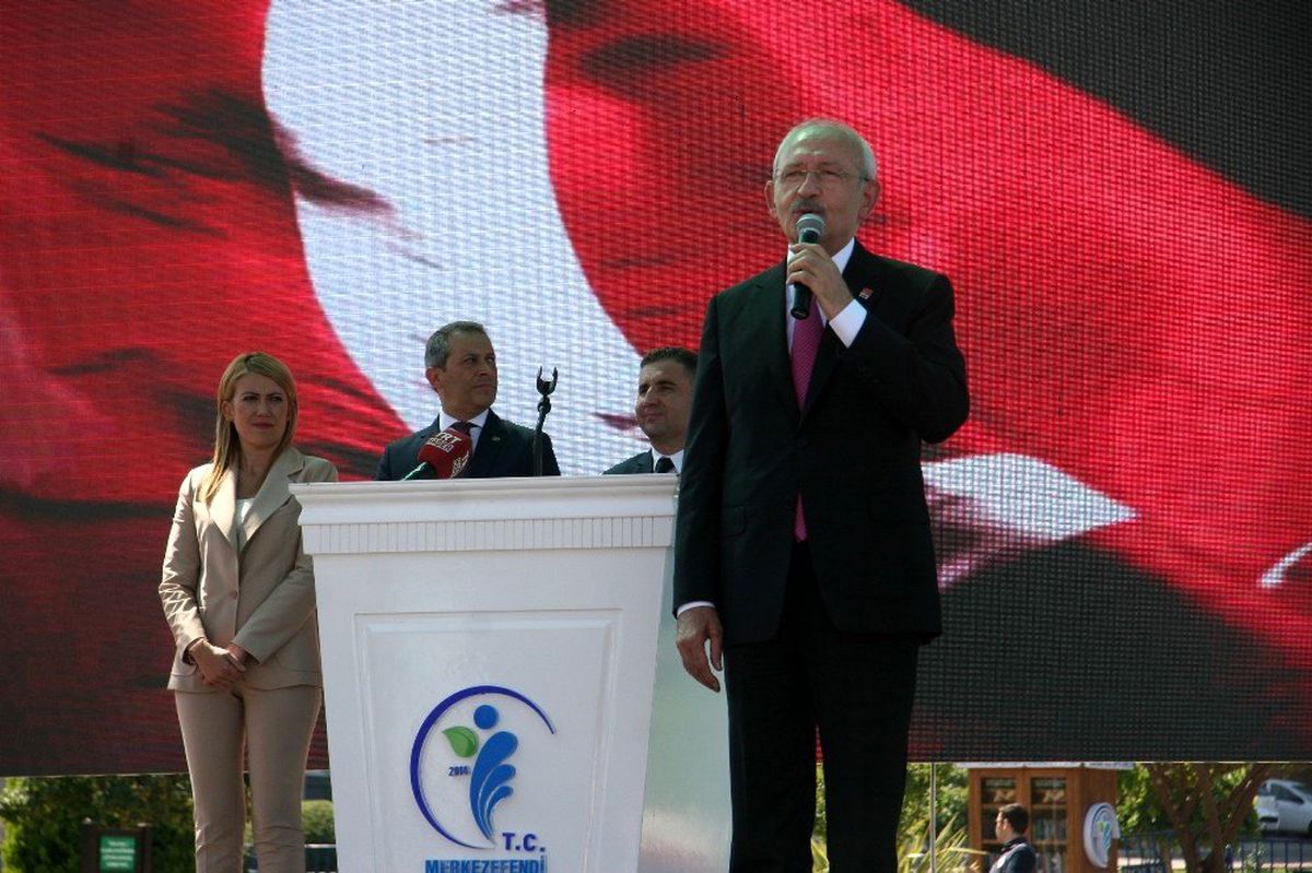 CHP Genel Başkanı Kemal Kılıçdaroğlu Denizli\'de