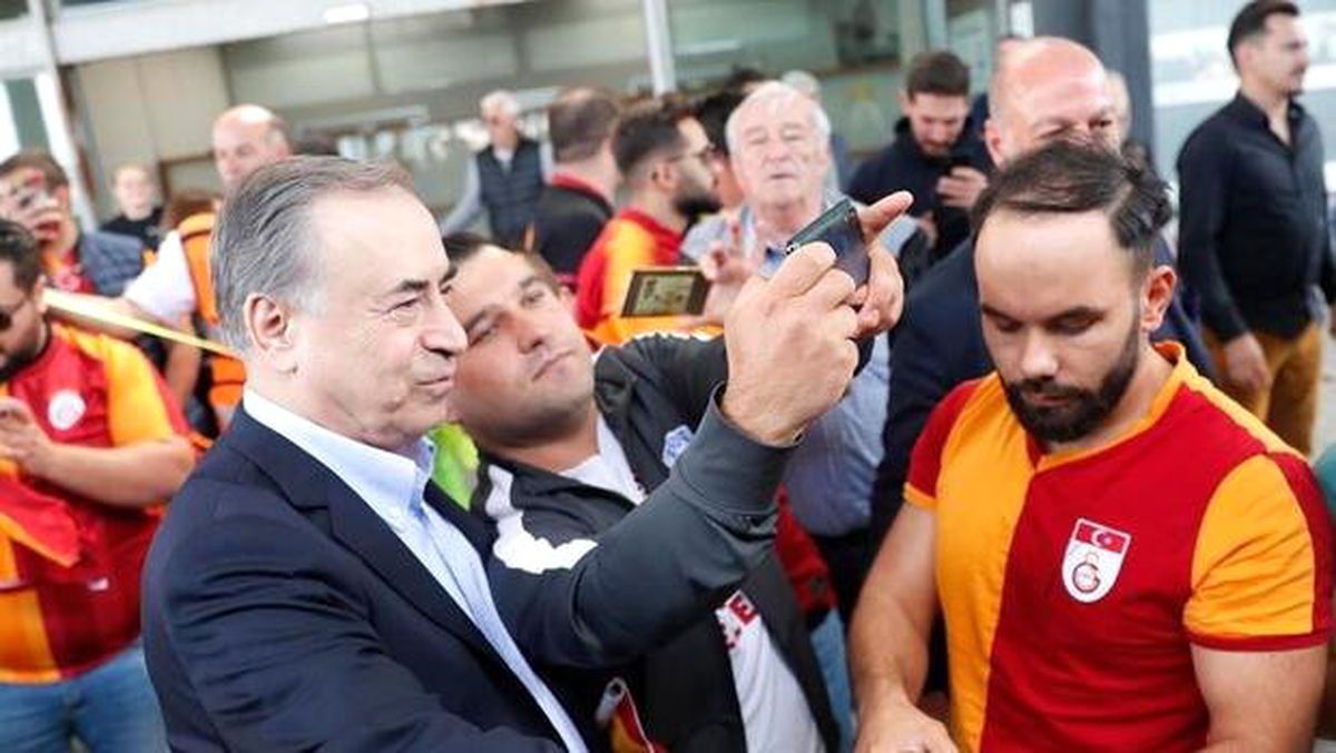 F.Bahçeli taraftardan Mustafa Cengiz\'e: İnşallah yarın kazanırsınız!