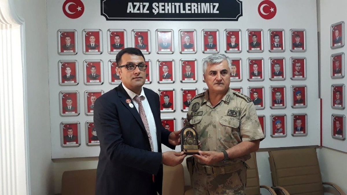 İl Jandarma Komutanı İnce\'den, gazilere ziyaret