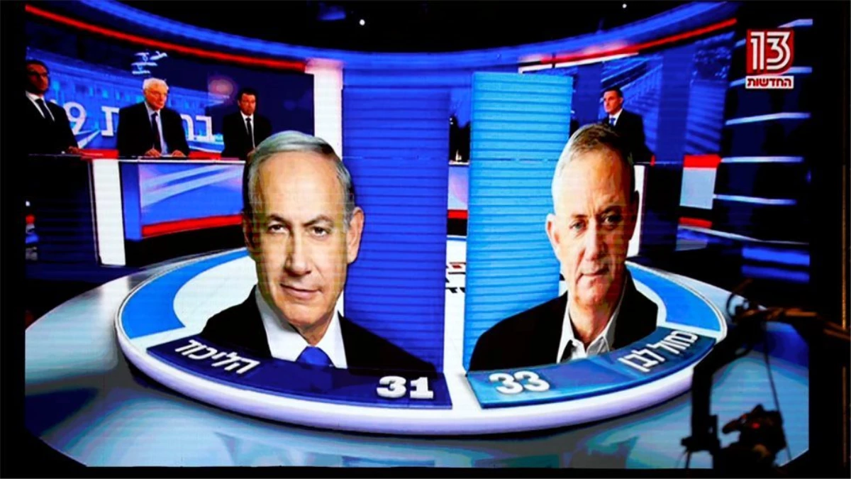 İsrail seçimleri: İlk sonuçlar yarışın başa baş sonuçlanacağını gösteriyor