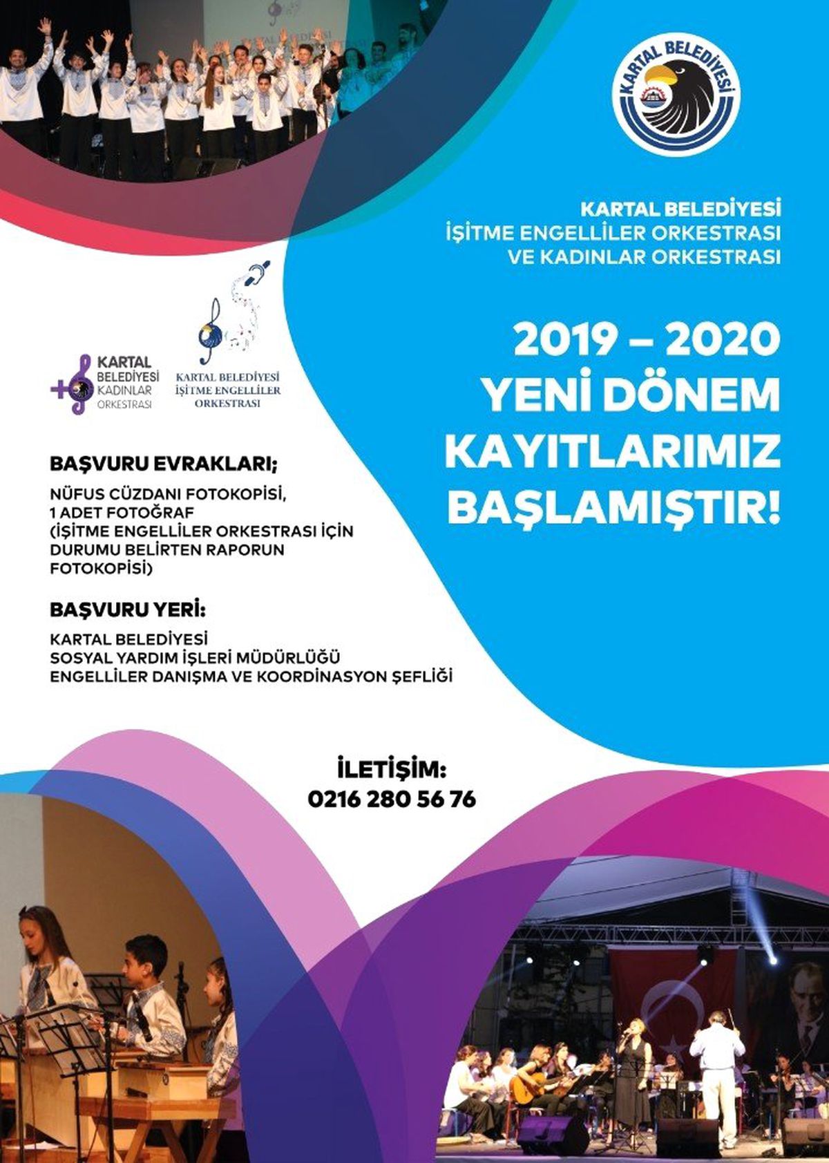 Kartal Belediyesi İşitme Engelliler ve Kadınlar Orkestrası\'nın yeni dönem kayıtları başladı