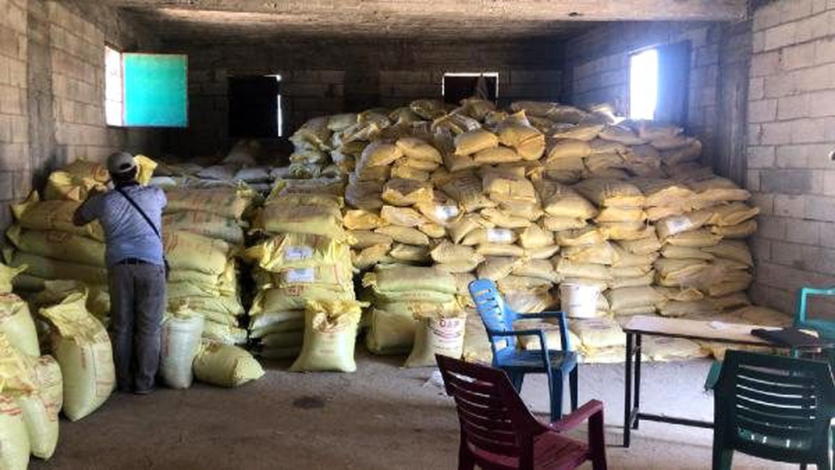 Kilis\'te 53 ton sahte gübre ele geçirildi