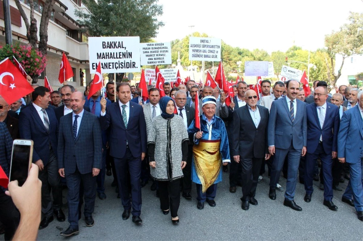 Konya\'da Ahilik Yürüyüşü ve Şed Kuşanma Töreni gerçekleştirildi