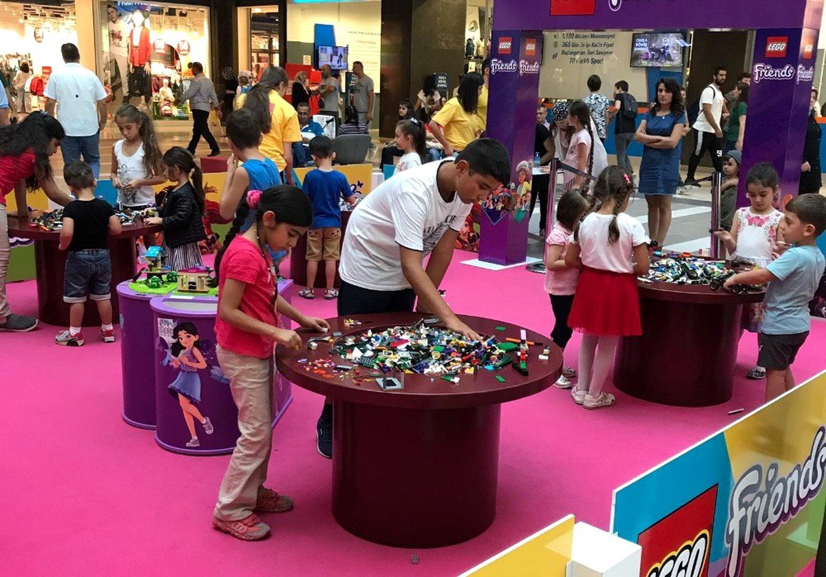 Samsunlu çocuklar, LEGO\'nun renkli dünyasında buluştu