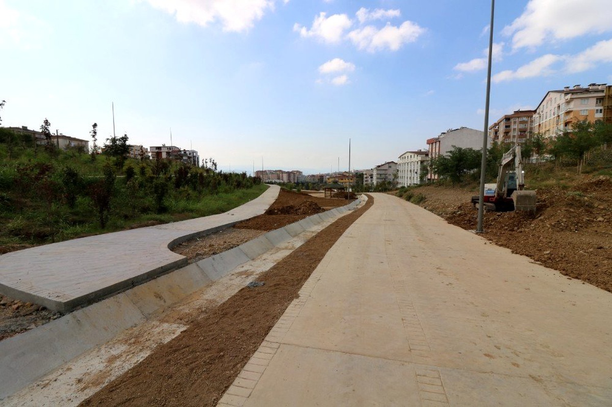 Tatlıkuyu vadisi mesire alanında ikinci etap çalışmaları devam ediyor