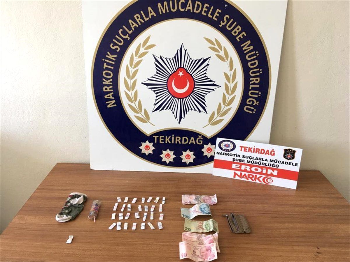 Tekirdağ\'da uyuşturucu operasyonu