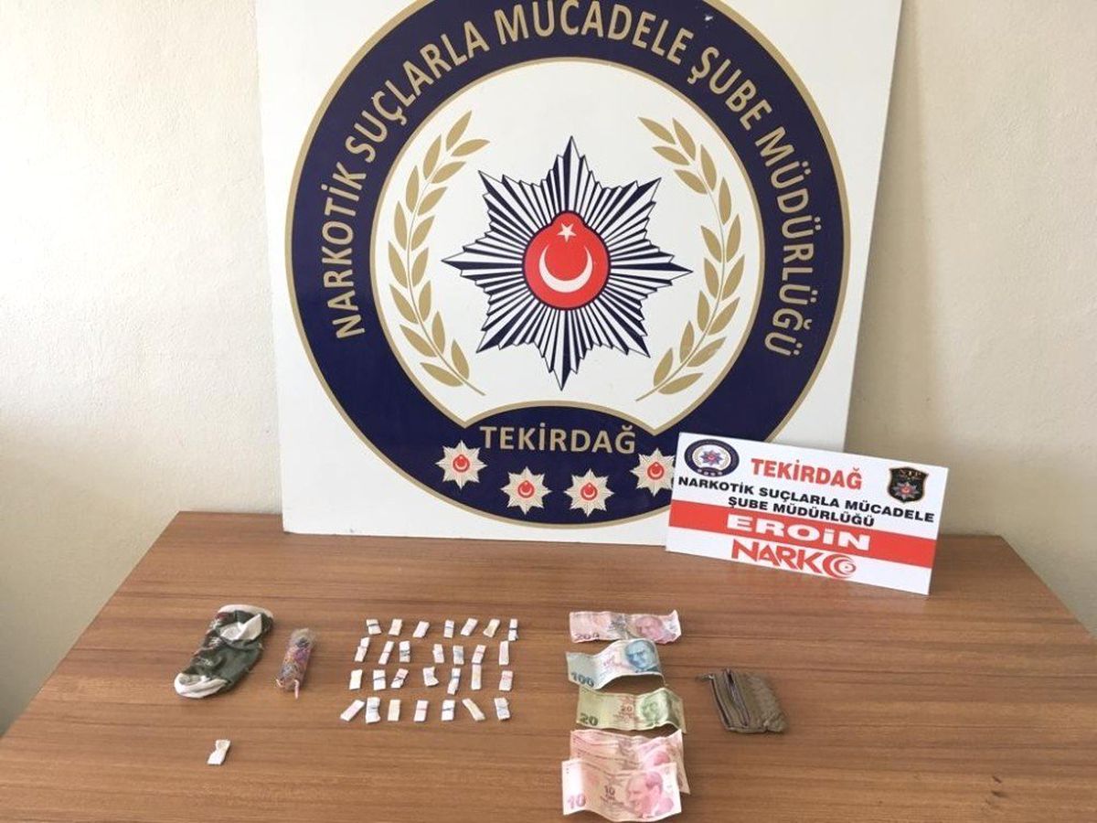 Tekirdağ\'da uyuşturucu operasyonu: 2 gözaltı