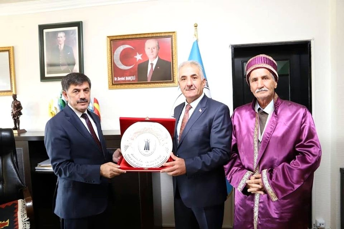 Ahilik komitesi Başkan Aksun\'u ziyaret etti