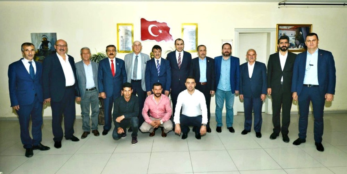 AK Parti heyetinden VESOB\'a ziyaret