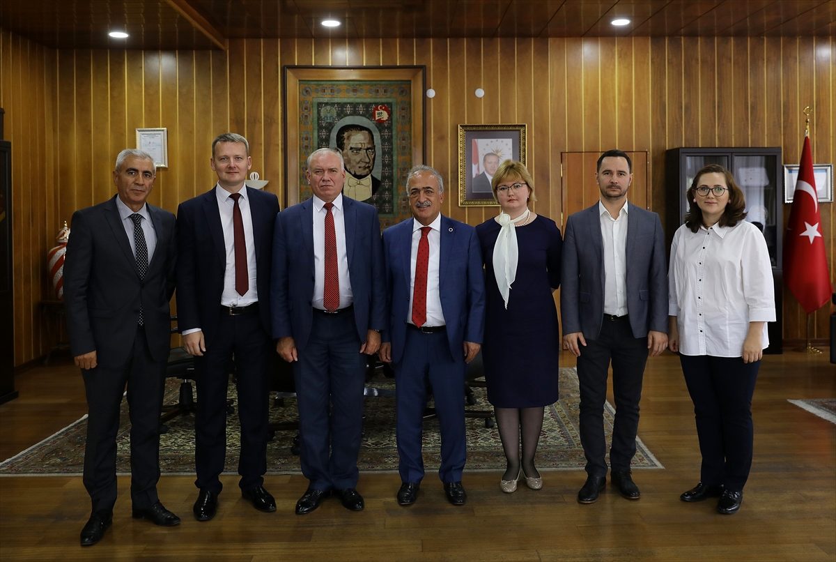 Atatürk Üniversitesi ile Rusya arasında iş birliği