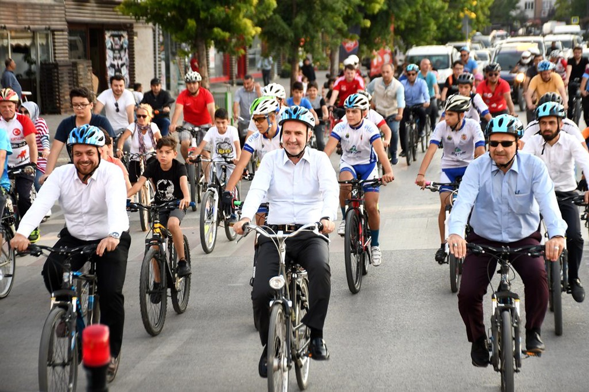 Avrupa Hareketlilik Haftası için pedal çevirdiler