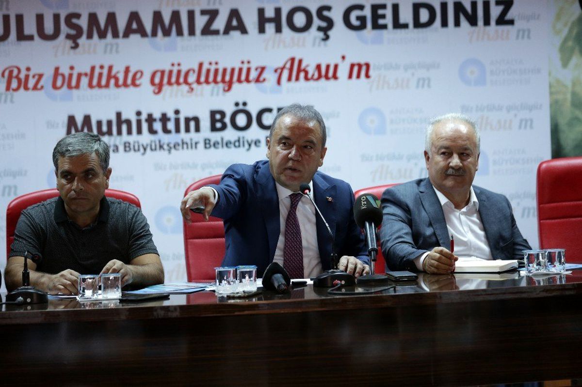 Başkan Böcek\'ten, 19 ilçede tek taksimetre açıklaması