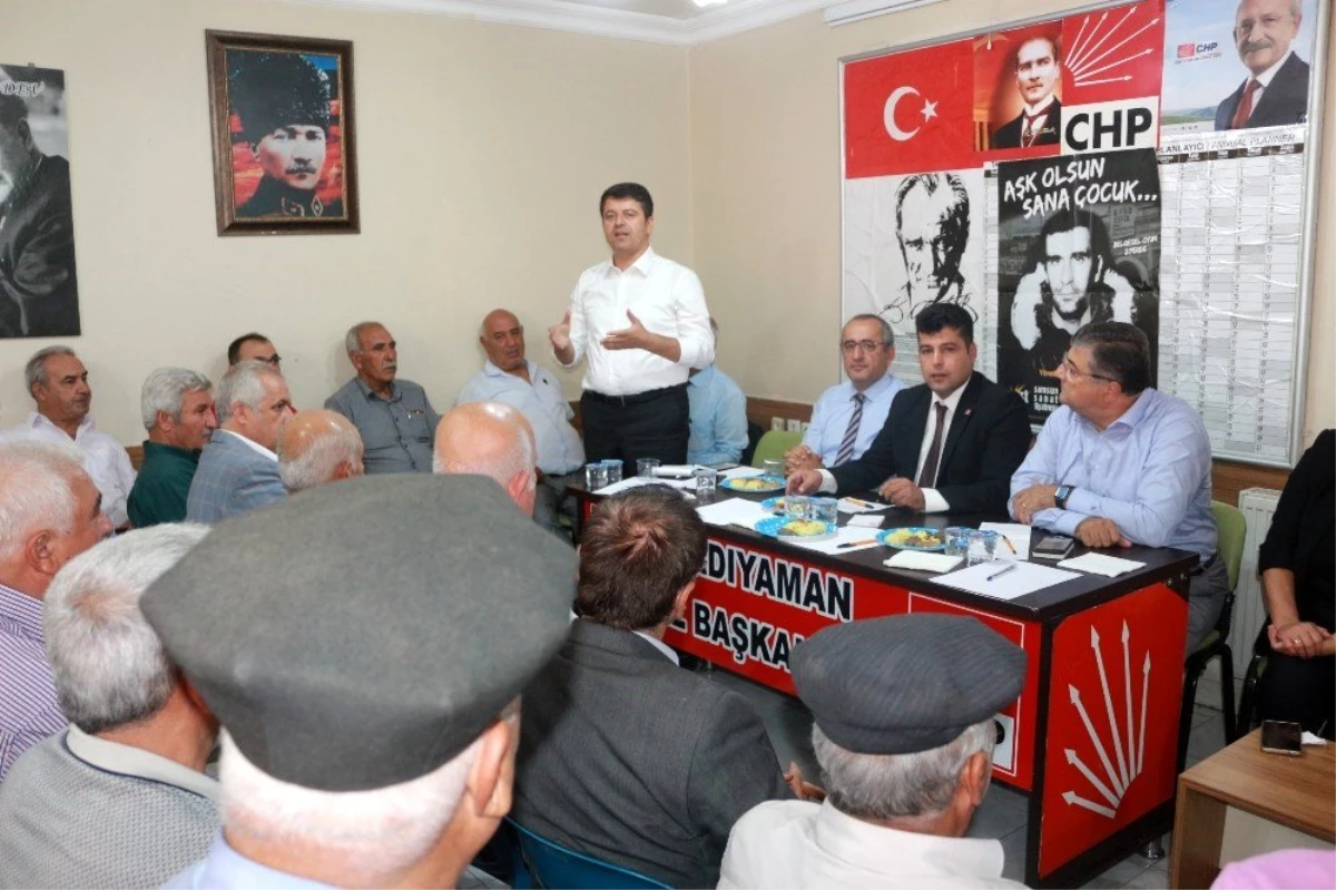 CHP milletvekilleri parti üyeleriyle bir araya geldi