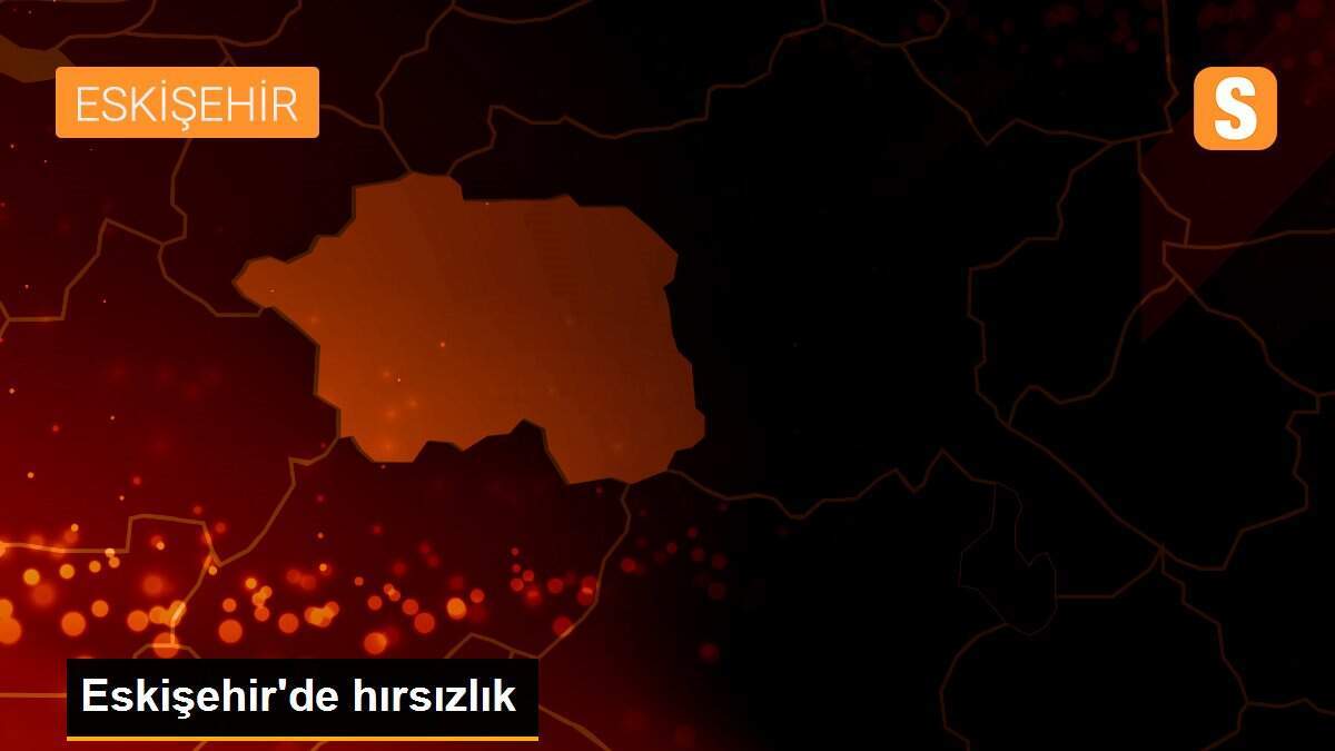 Eskişehir\'de hırsızlık