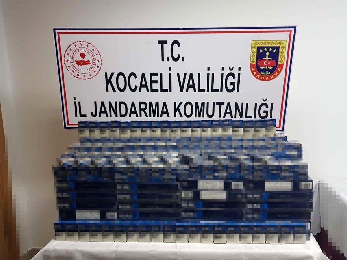 İran\'dan getirilen kaçak sigaralar operasyonla ele geçirildi