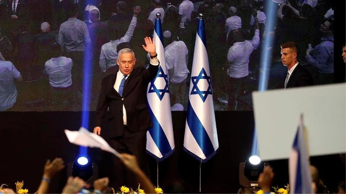 İsrail Başbakanı Netanyahu seçim sonrası ilk konuşmasında \'zaferden\' söz etmedi