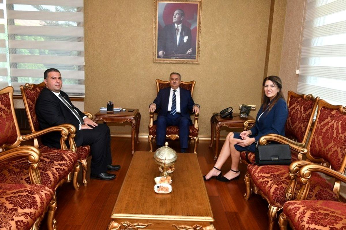 KKTC Mersin Başkonsolosu Mendeli görevine başladı
