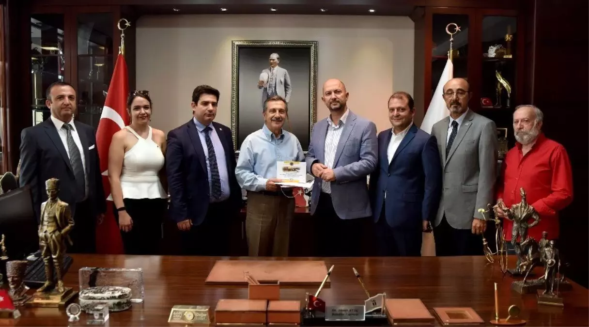 Lions Kulüplerinden Ataç'a ziyaret