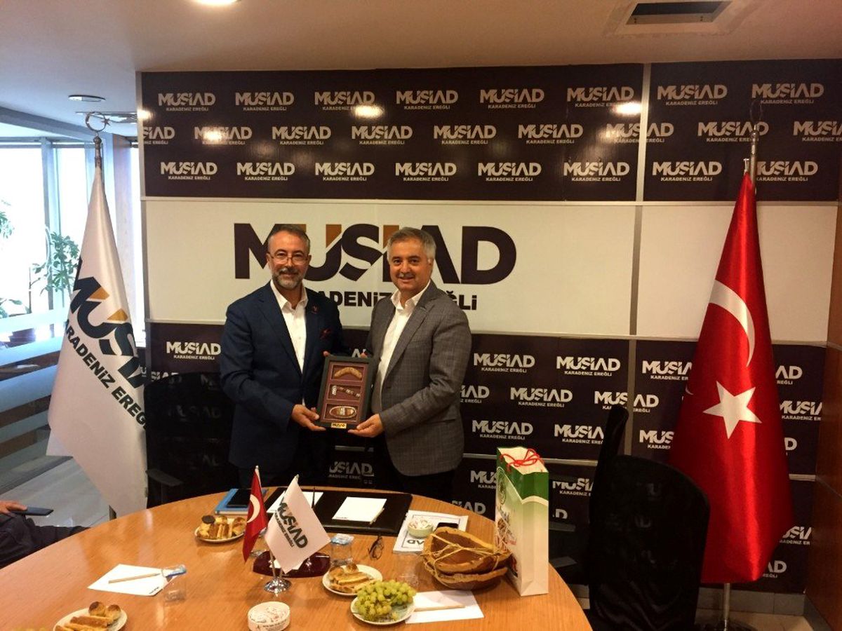 MÜSİAD Sidney Başkanı Kdz. Ereğli\'ye geldi