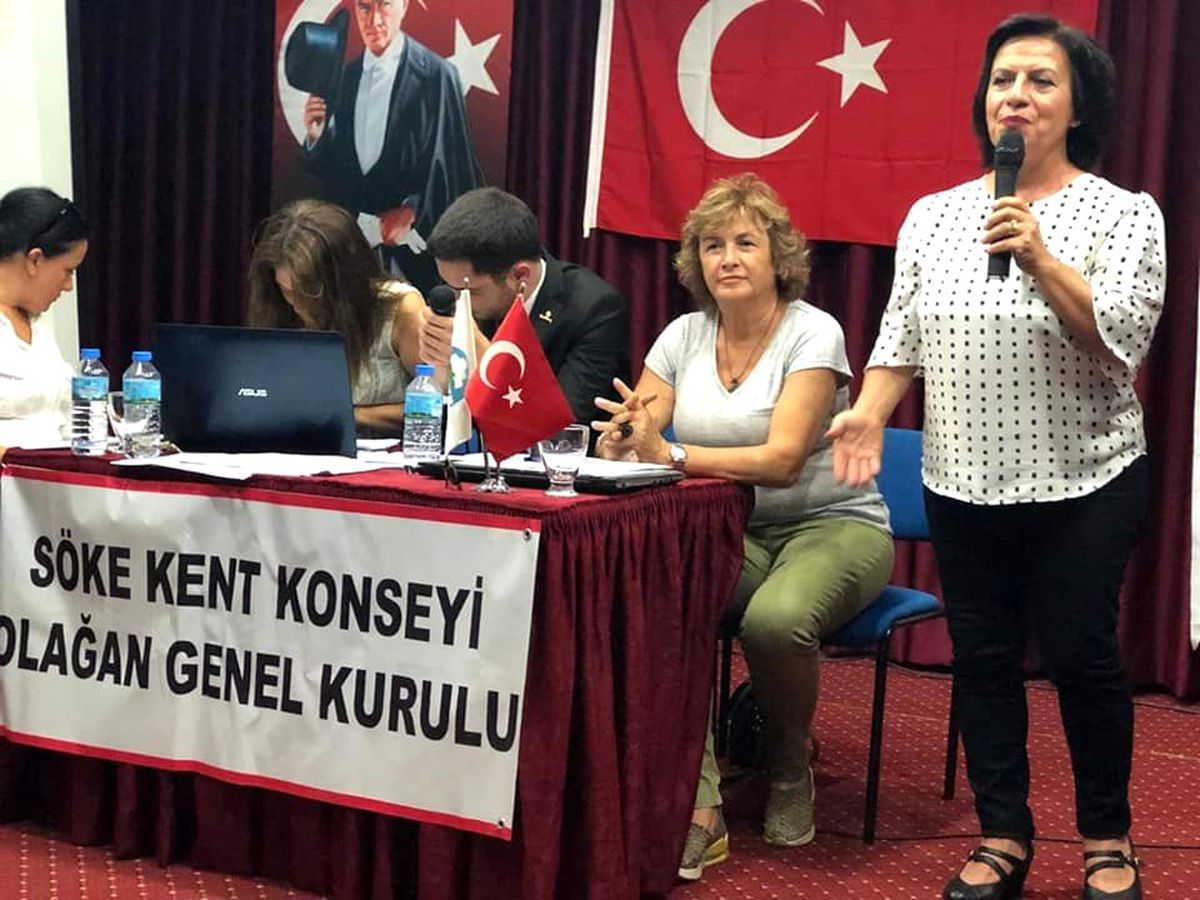 Söke Kent Konseyi\'nin yeni Başkanı Güler Nalbant oldu