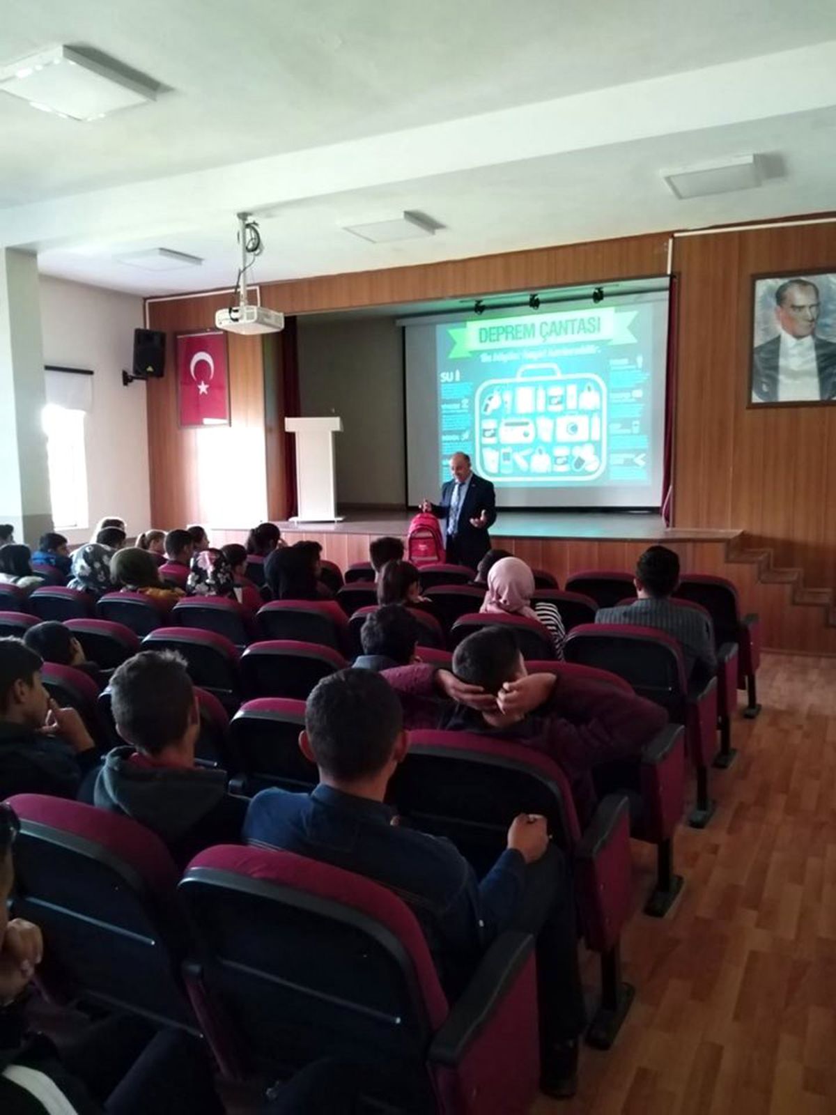 Susuz\'da öğrencilere AFAD eğitimi