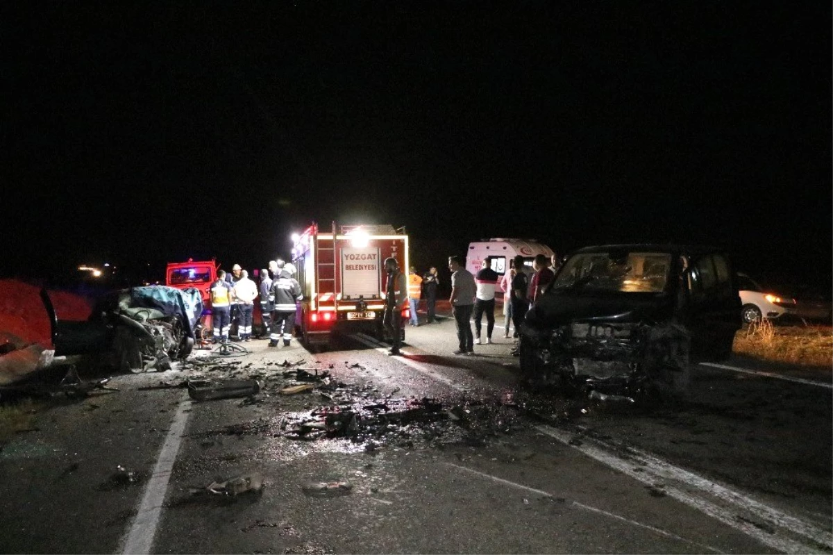 Yozgat\'ta trafik kazası: 1 uzman onbaşı hayatını kaybetti, 2 kişi yaralandı