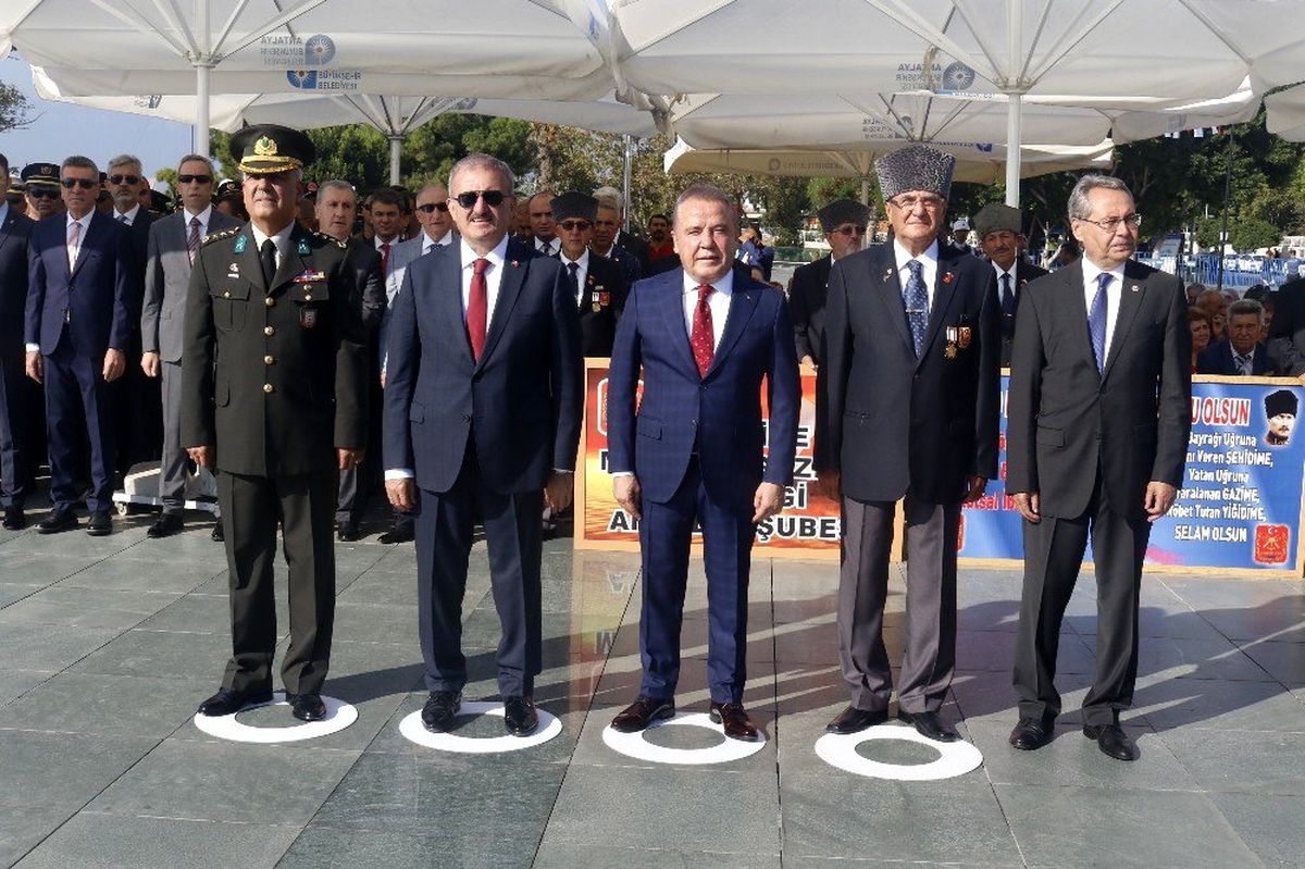 Antalya\'da 19 Eylül Gaziler Günü