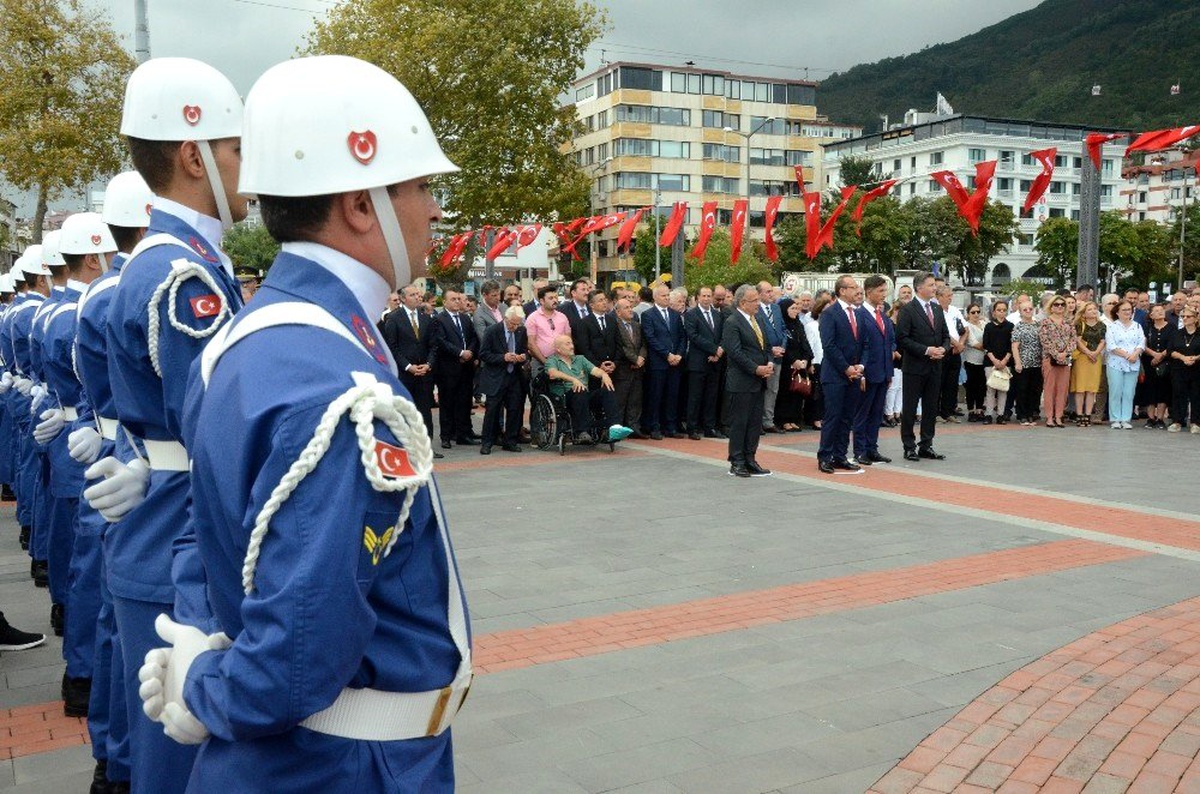 Atatürk\'ün Ordu\'ya gelişi, coşkuyla kutlandı