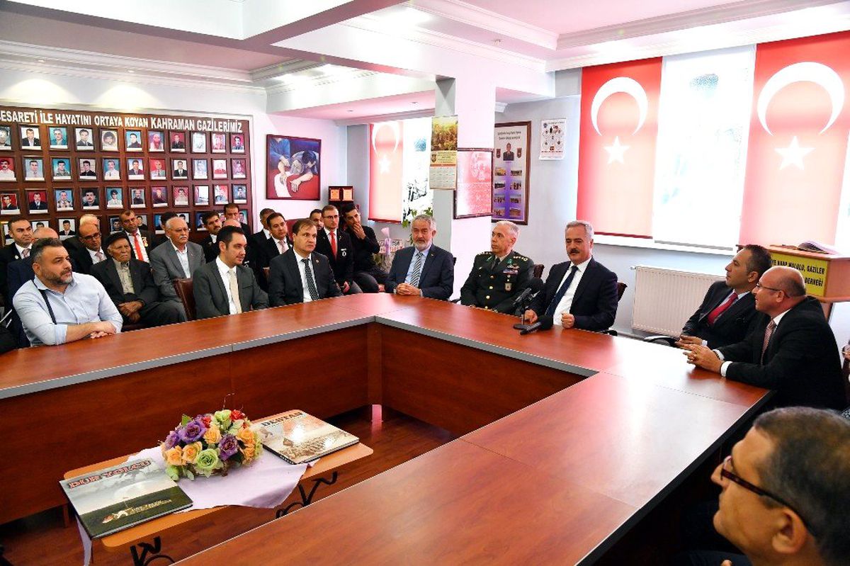 Başkan Başdeğirmen\'den 19 Eylül\'de gazilere dernek binası müjdesi