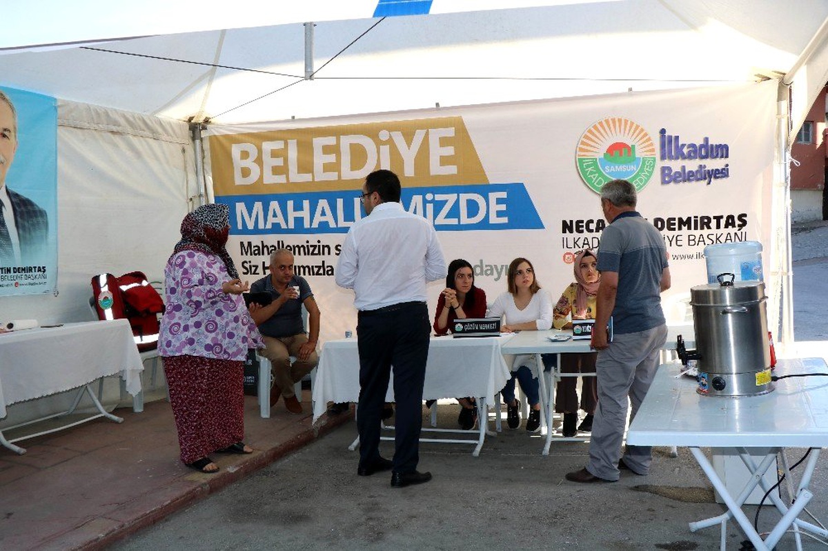 Belediye vatandaşın ayağına gidiyor