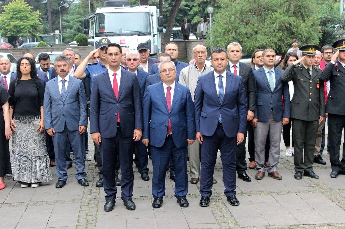 Çarşamba\'da Gaziler Günü töreni