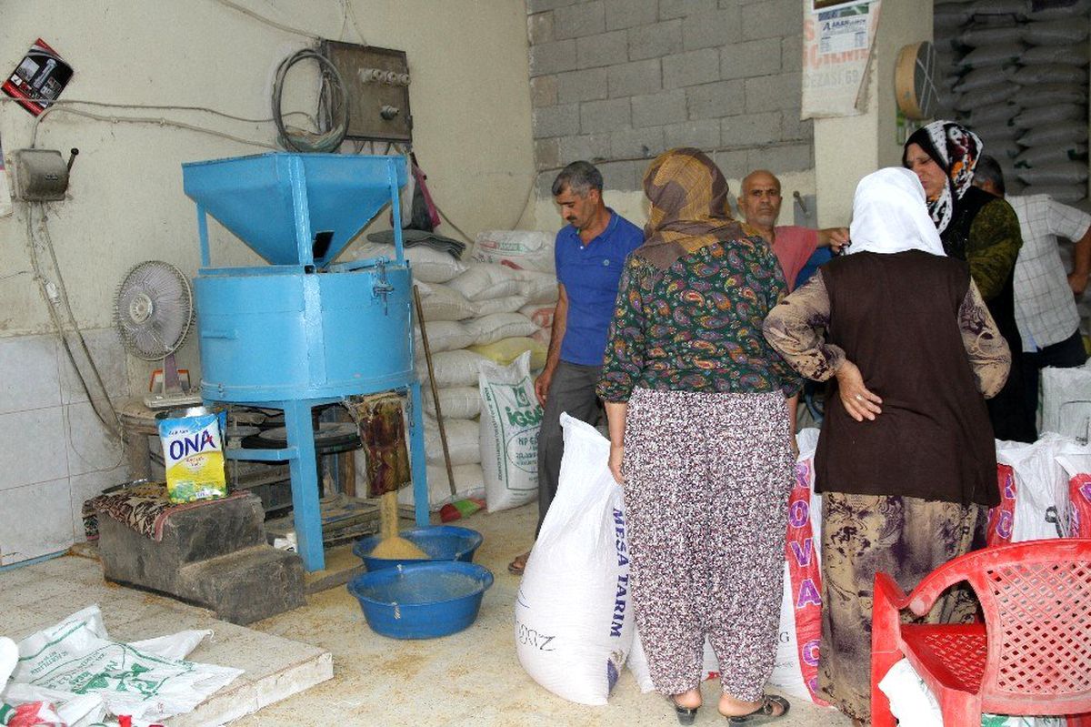 Değirmenlerde bulgur mesaisi