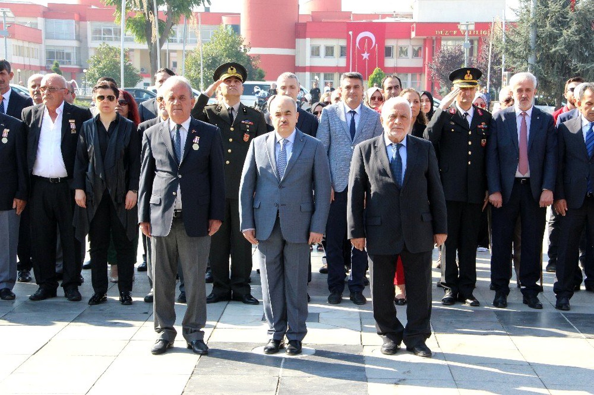 Düzce\'de gaziler günü törenlerle kutlandı