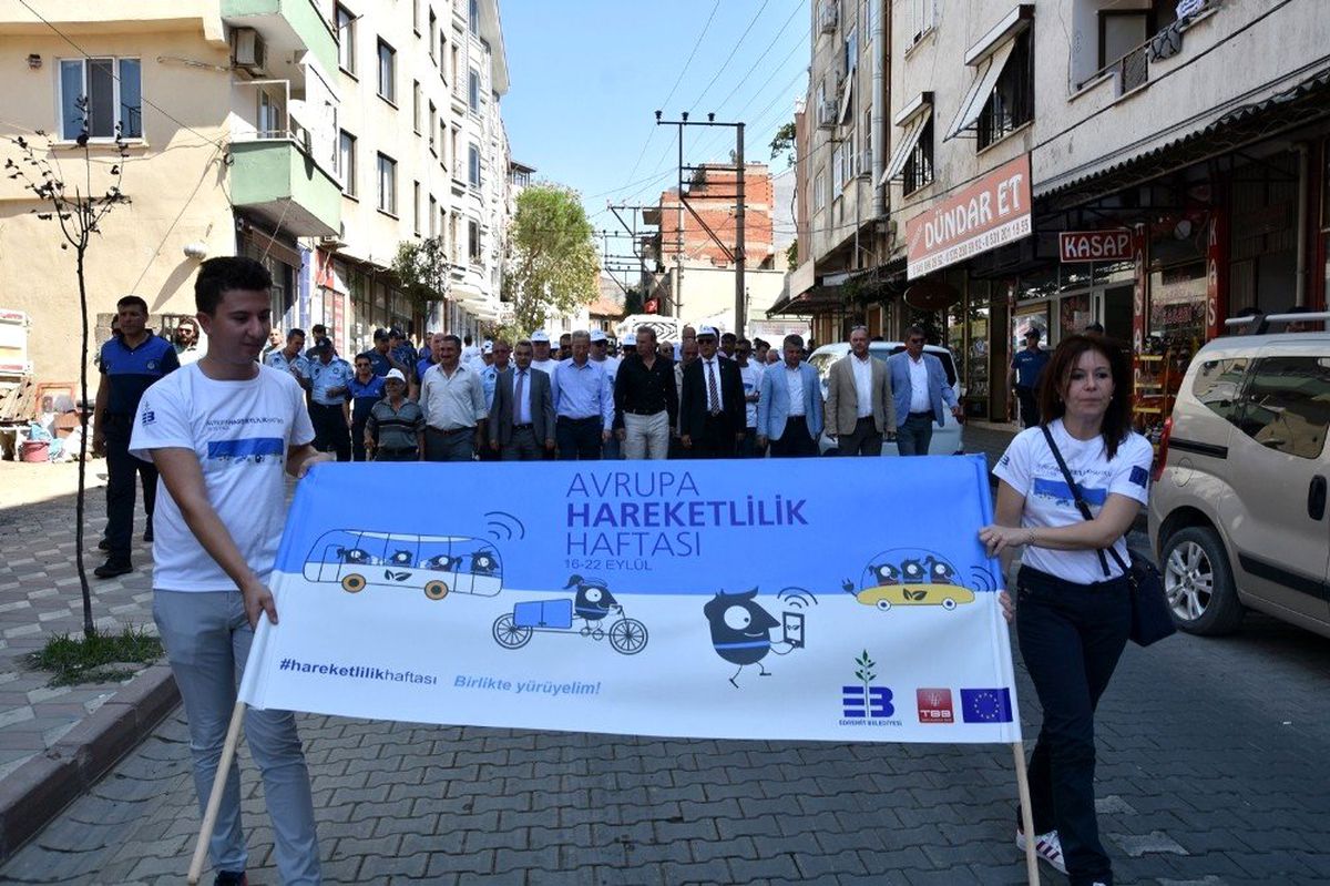 Edremit\'te Avrupa Hareketlilik Haftası kutlanıyor